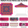 Vendor Tents - ABLEM8CANOPY Gourmet Indian Cuisine 10x10 Canopies Pop Up Tent - ablem8canopy